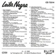 CD - Leila Negra - Unsere Lieblinge