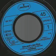 7inch Vinyl Single - Leinemann - Alle Woll`n Das Eine