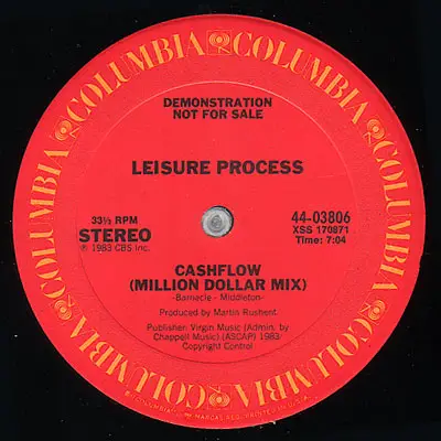 Leisure Process - Cashflow (Million Dollar Mix)