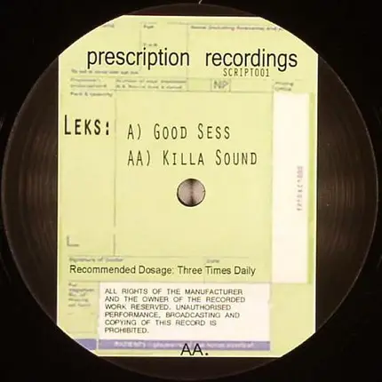 Leks - Good Sess / Killa Sound