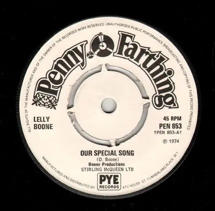 Lelly Boone - Our Special Song