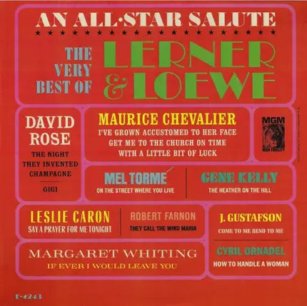 Lerner & Loewe - An All Star Salute / The Very Best Of