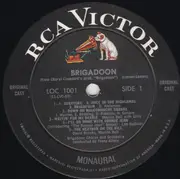 LP - Lerner & Loewe - Brigadoon: An Original Cast Recording - Mono