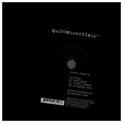 Lerosa - Triage Ep