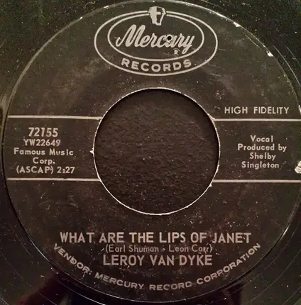 Leroy Van Dyke - Wrong Side Of The Track