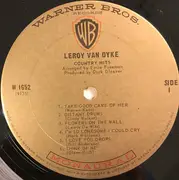 LP - Leroy Van Dyke - Country Hits - Mono