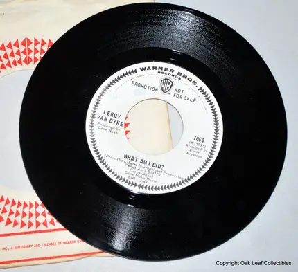Leroy Van Dyke - I'll Make It Up To You / What Am I Bid?