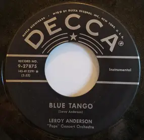 Leroy Anderson - Belle Of The Ball / Blue Tango