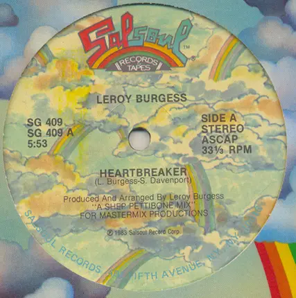 Leroy Burgess - Heartbreaker / Stranger