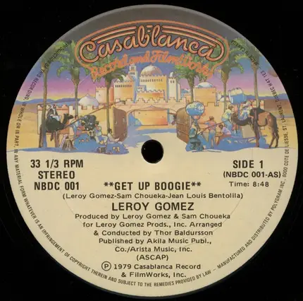 Leroy Gomez - Get Up Boogie