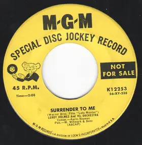 LeRoy Holmes Orchestra - Surrender To Me