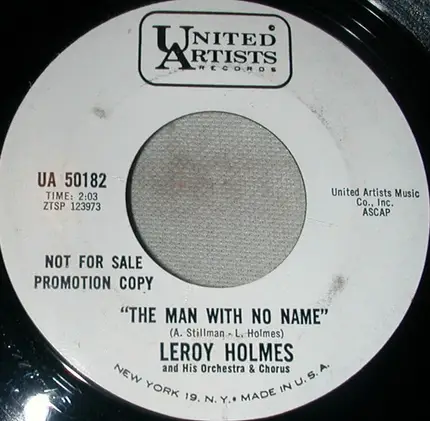 LeRoy Holmes Orchestra And Chorus - For A Few Dollars More