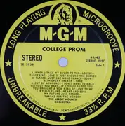 LP - LeRoy Holmes Orchestra - College Prom