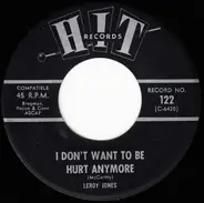 Leroy Jones , Marti Webb - I Don't Want To Be Hurt Anymore / People