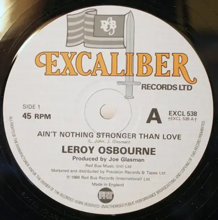 Leroy Osbourne - Ain't Nothing Stronger Than Love