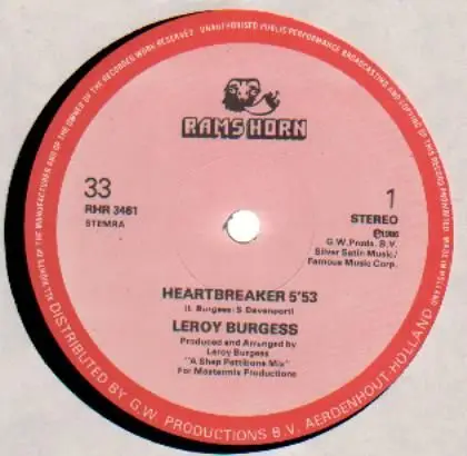 Leroy Burgess - Heartbreaker