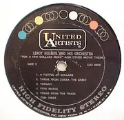 LP - LeRoy Holmes Orchestra - For A Few Dollars More And Other Motion Picture Themes
