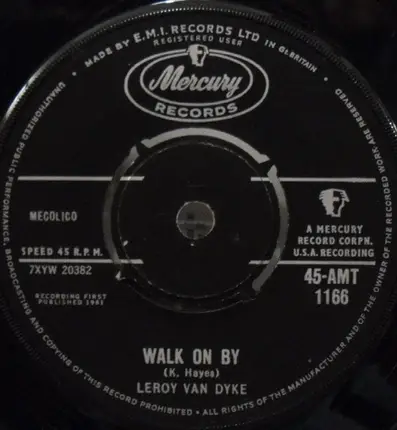 Leroy Van Dyke - Walk On By