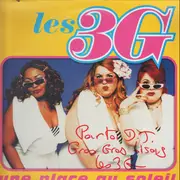 12inch Vinyl Single - Les 3G - Une Place Au Soleil - colored pink, signed by artist