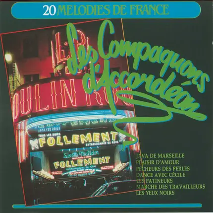 Les Compagnons D'Accordéon - 20 Melodies De France