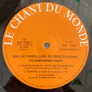 LP - Les Compagnons D'Akati - Ballets Populaires De La Côte D'Ivoire - Orange labels