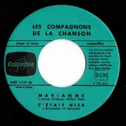 7inch Vinyl Single - Les Compagnons De La Chanson - Marianne - EP