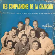 7inch Vinyl Single - Les Compagnons De La Chanson - Guitare Et Tambourin