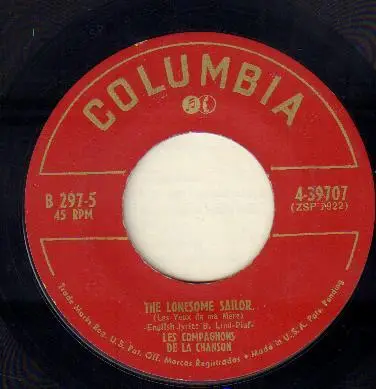 Les Compagnons De La Chanson - Ave Maria / The Lonesome Sailor