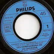7inch Vinyl Single - Les Compagnons De La Chanson - Chante-la Ta Chanson