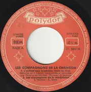 7inch Vinyl Single - Les Compagnons De La Chanson - Cheveux Fous Et Lèvres Roses
