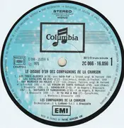LP - Les Compagnons De La Chanson - Disque D'Or - Gatefold