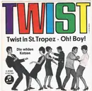 7inch Vinyl Single - Les Chats Sauvages - Twist In St. Tropez - No Cover