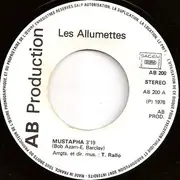 7inch Vinyl Single - Les Allumettes - Mustapha / Le Harem - White Background Labels