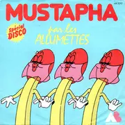 7inch Vinyl Single - Les Allumettes - Mustapha / Le Harem - White Background Labels