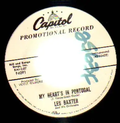 Les Baxter - Come Prima / My Heart's In Portugal