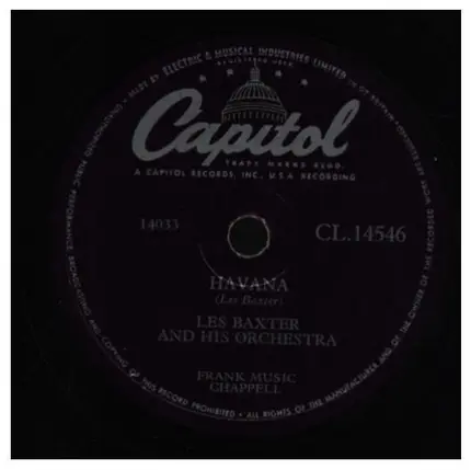 Les Baxter & His Orchestra - Havana / The Trouble With Harry
