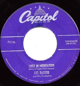 Les Baxter - Lost In Meditation / Lonely Wine