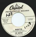 7inch Vinyl Single - Les Baxter & His Orchestra - Manhattan / La Pansé