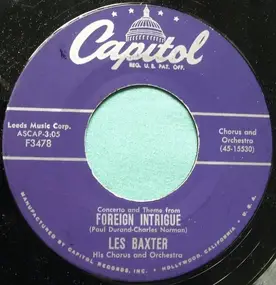 Les Baxter - Foreign Intrigue / Melodia Loca