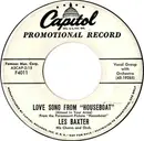 7inch Vinyl Single - Les Baxter, His Chorus And Orchestra - Love Song From 'Houseboat' / Lily Of Laguna
