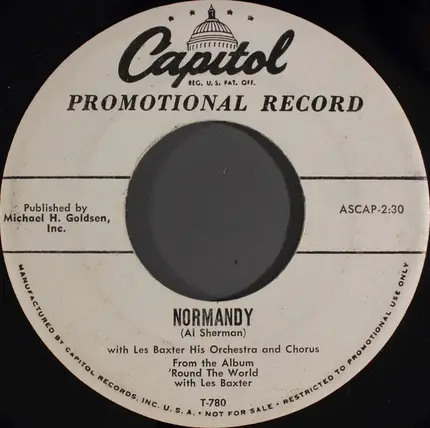 Les Baxter, His Chorus And Orchestra - Normandy