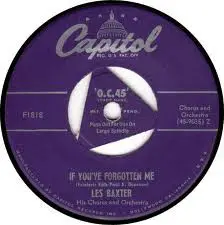 Les Baxter, His Chorus And Orchestra - When / If You've Forgotten Me