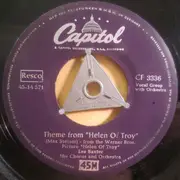 7inch Vinyl Single - Les Baxter, His Chorus And Orchestra - Theme From 'Helen Of Troy' / The Poor People Of Paris
