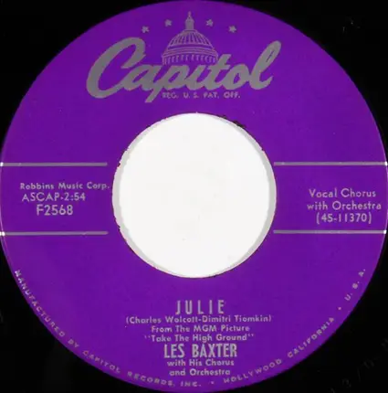 Les Baxter, His Chorus And Orchestra - Tropicana / Julie