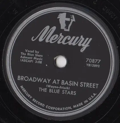 Les Blue Stars - The Kissing Dance / Broadway At Basin Street