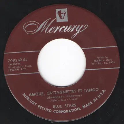 Les Blue Stars - Jumpin' At The Woodside / Amour, Castagnettes Et Tango