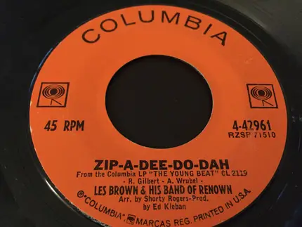Les Brown And His Band Of Renown - Zip-A-Dee-Do-Dah