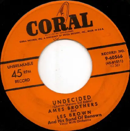 Les Brown And His Band Of Renown And The Ames Brothers - Sentimental Journey