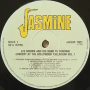 LP - Les Brown And His Band Of Renown - Concert At The Palladium Vol 1 - Mono