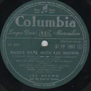 10'' - Les Brown And His Band Of Renown - Dance Date With Les Brown